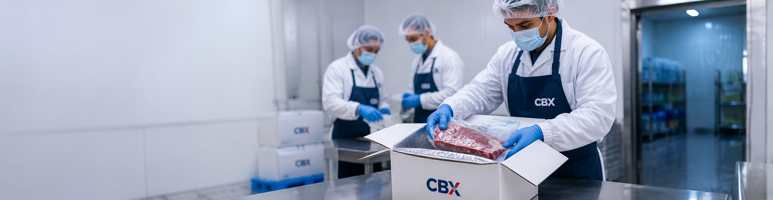 Food and frozen cold chain handling