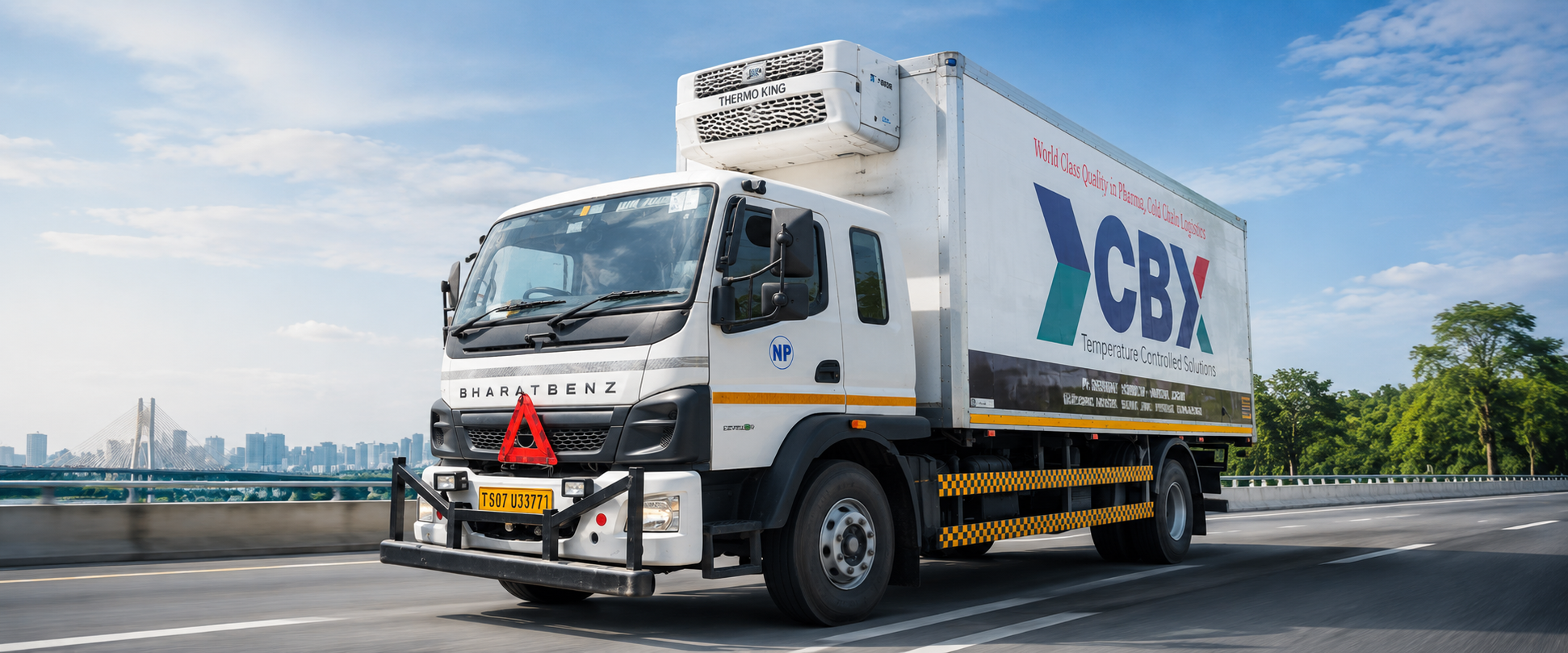 CBX reefer transport vehicle