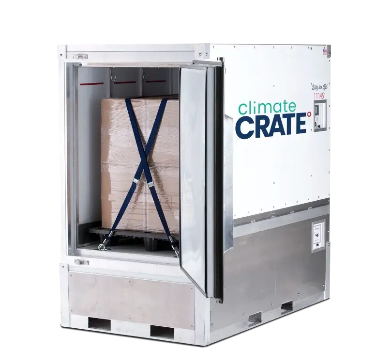 Climate Crate Loaded Open